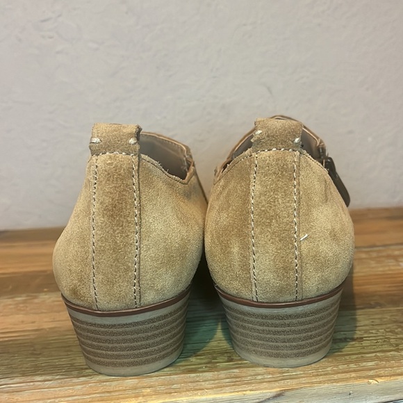 NWOB Sonoma Maureen Ankle Boots Cognac size 8.5 - Picture 3 of 8